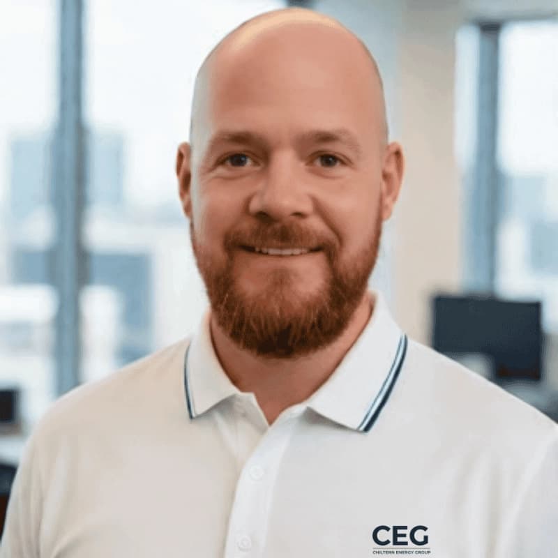 Kyran Lacey, co-founder and lead engineer at Chiltern Energy Group